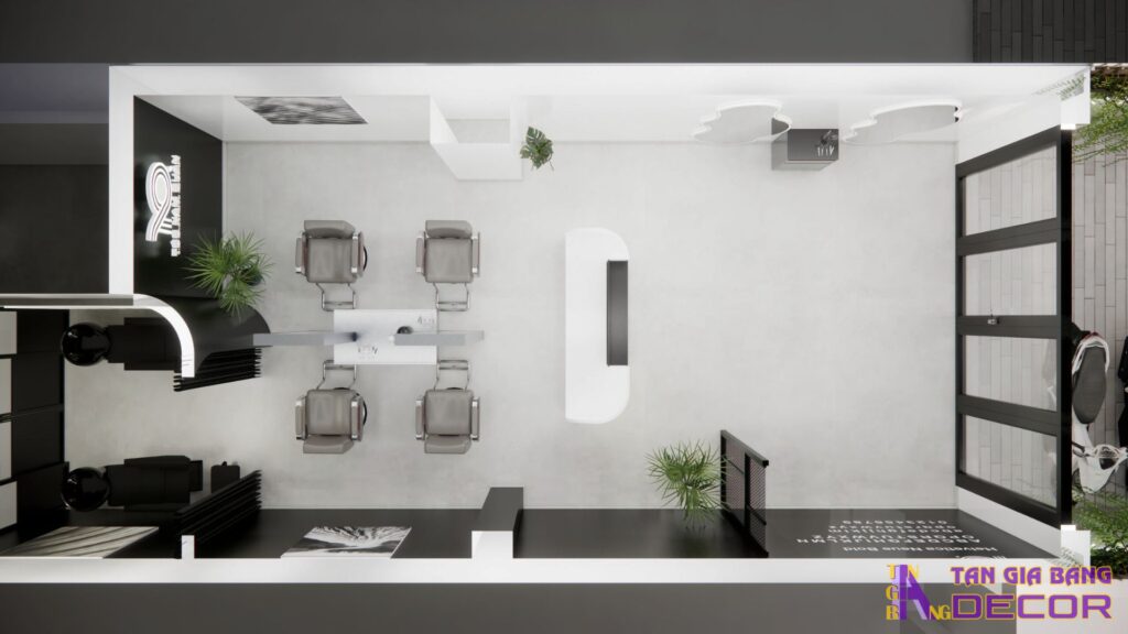 Thiết kế salon tóc Bình Thạnh
