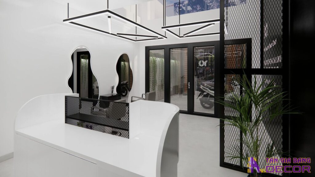 Thiết kế salon tóc tại Bình Thạnh