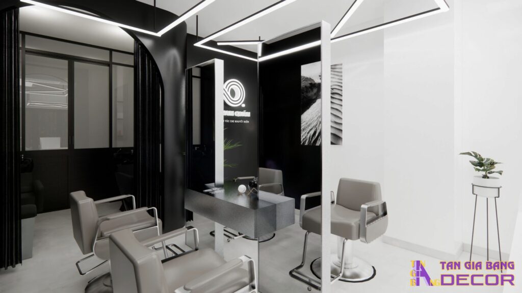 Thiết kế salon tóc tại Bình Thạnh
