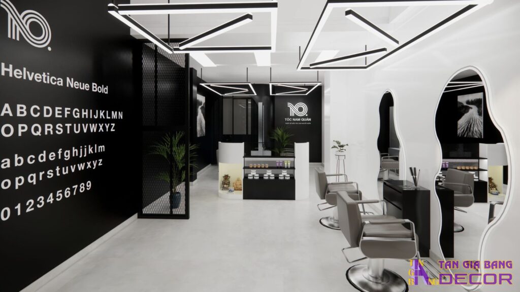 Không gian salon hair