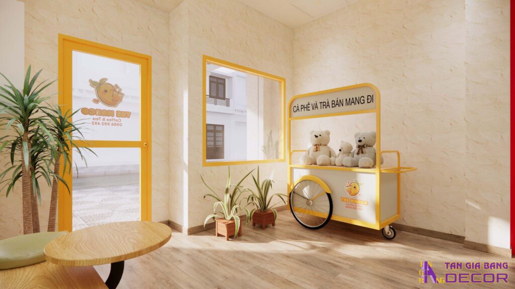 Cafe take away tại quận 5 Mango