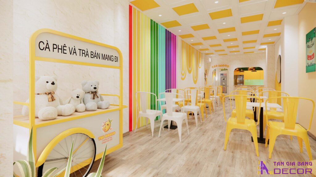 Decor trần quán cafe quận 5