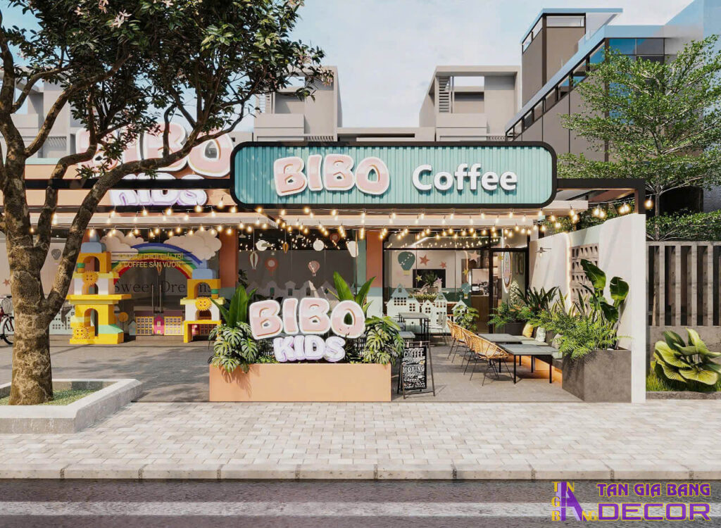 Quán cafe BiBo Kids