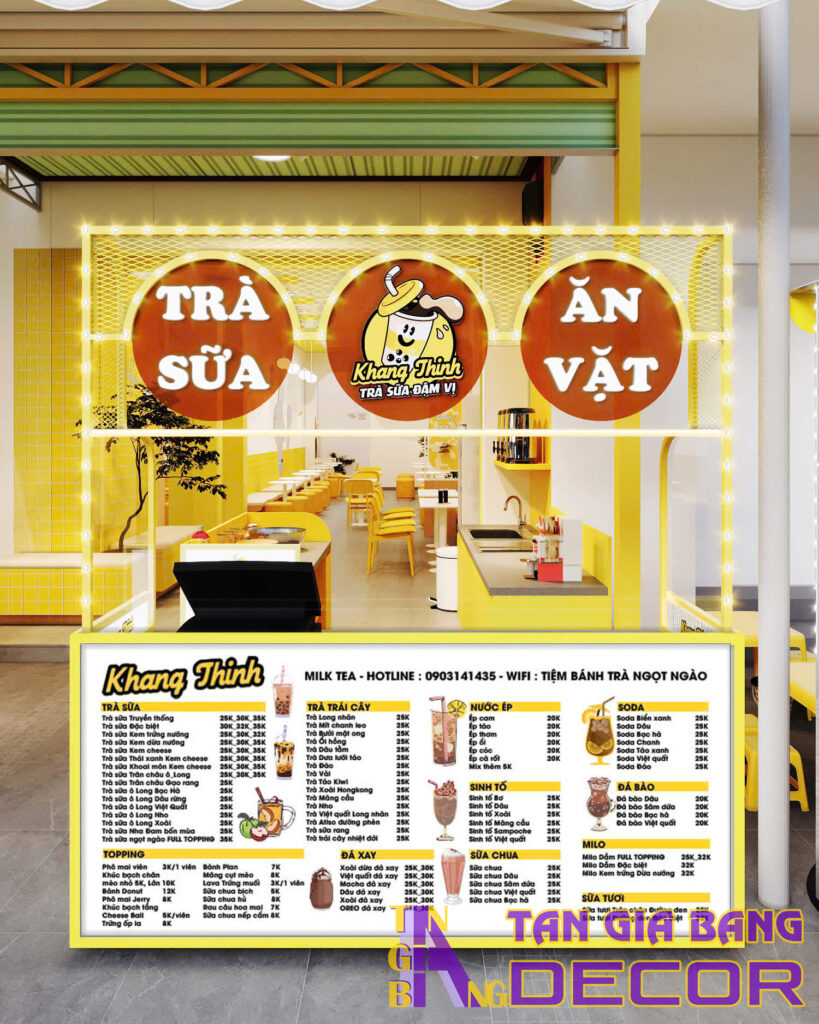 Quầy trà sữa Khang Thịnh