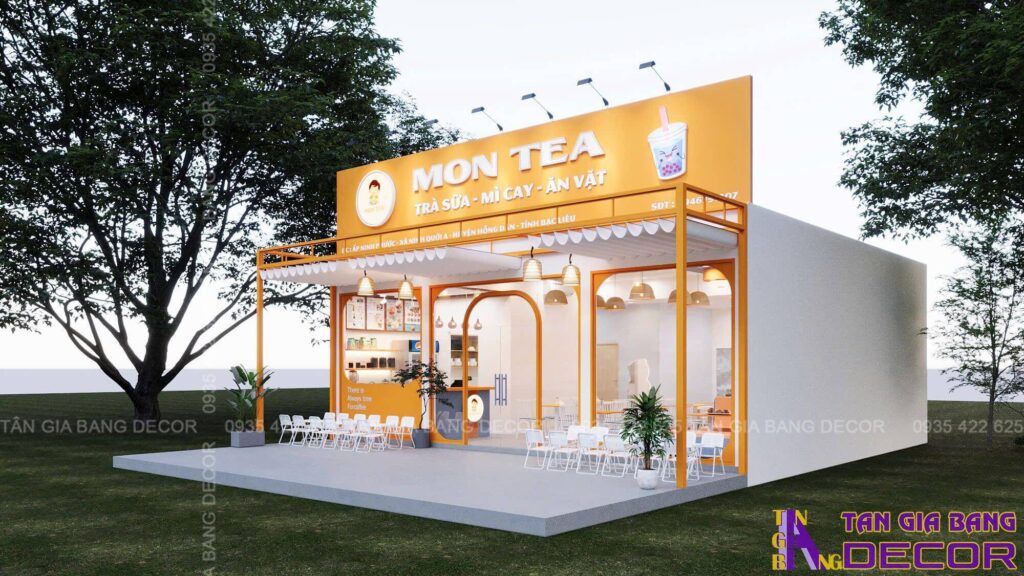 Quán trà sữa mì cay ăn vặt Mon Tea