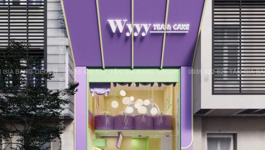 Thiết kế tiệm bánh Wyyy ngọt ngào
