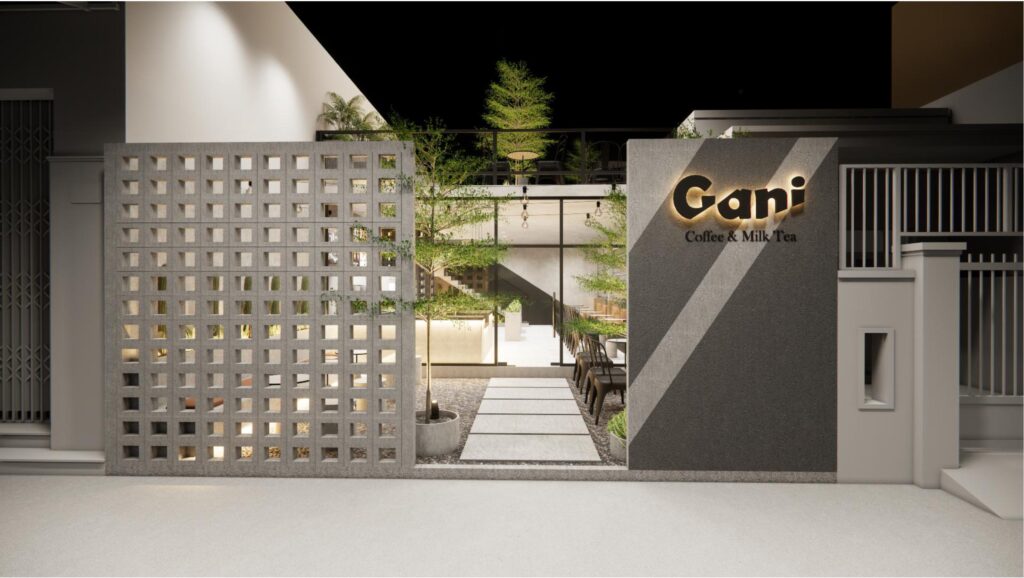 Phong cách Minimalist Wabi-Sabi kết hợp Modern Zen Café — tối giản, tinh tế và thiên về trải nghiệm không gian hơn là phô trương thị giác.