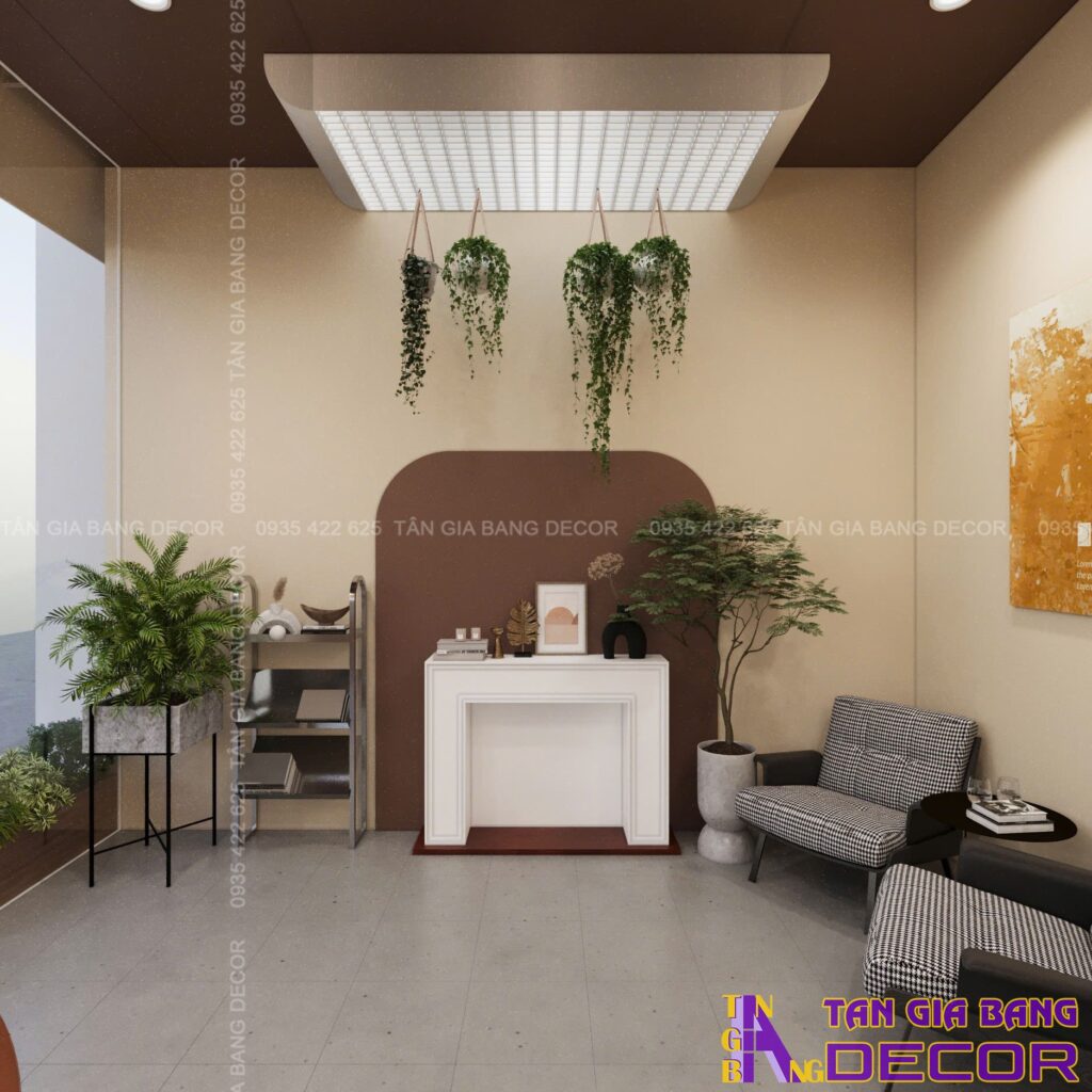 Decor khu vực check-in quán cafe Napoly