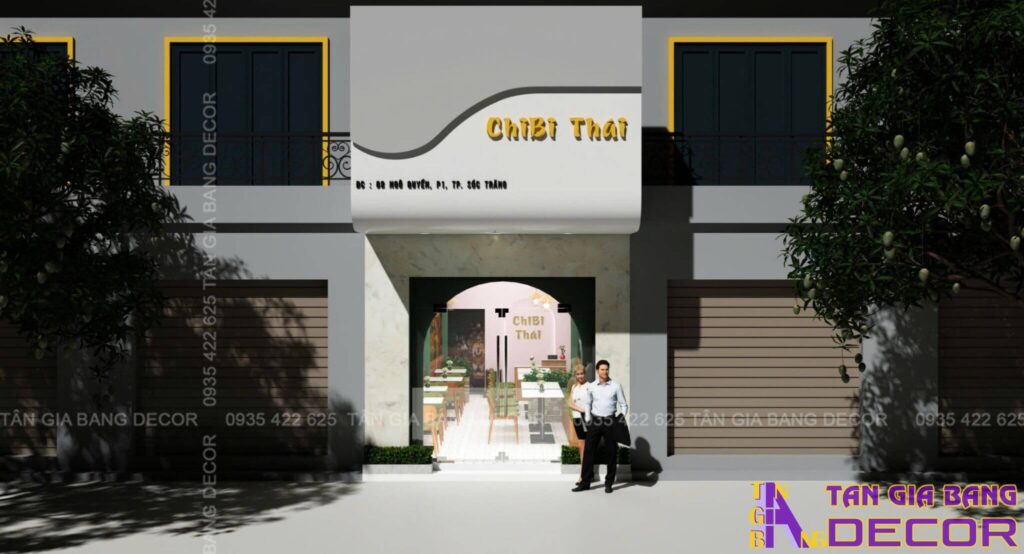 Thiết kế quán ăn Thái tại Sóc Trăng 1 Thiết kế quán ăn Thái tại Sóc Trăng