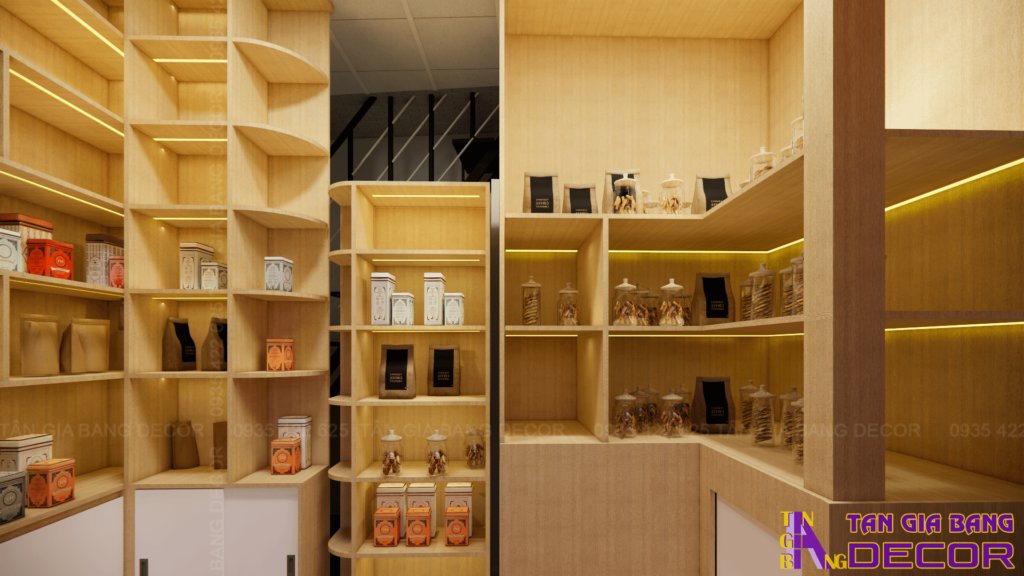 Thiết kế shop đồ lưu niệm Hùng Phương ở Quận 11
