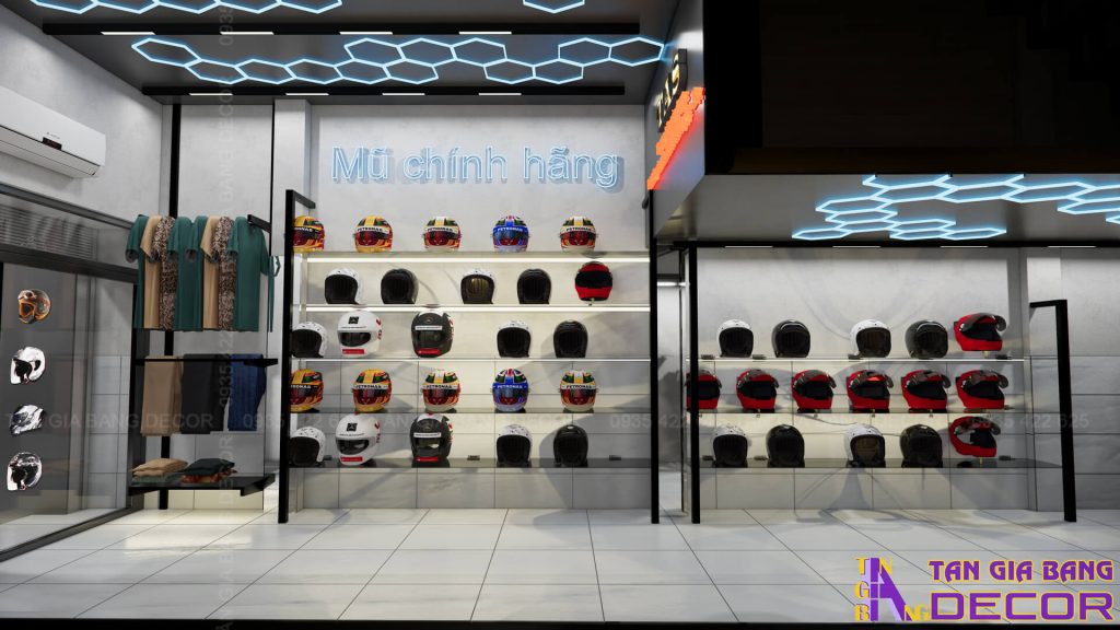 Kệ tủ shop nón TAS ở Thành Phố Hồ Chí Minh