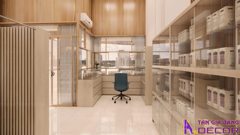 Hệ thống ánh sáng nhà thuốc Tuấn Phương