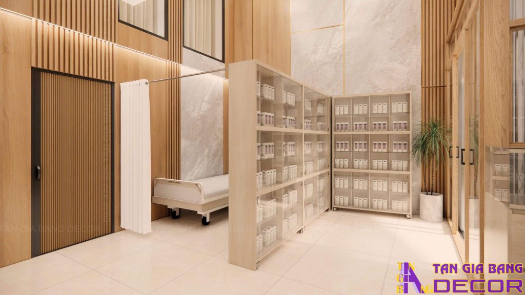 Lựa chọn vật liệu nhà thuốc Tuấn Phương