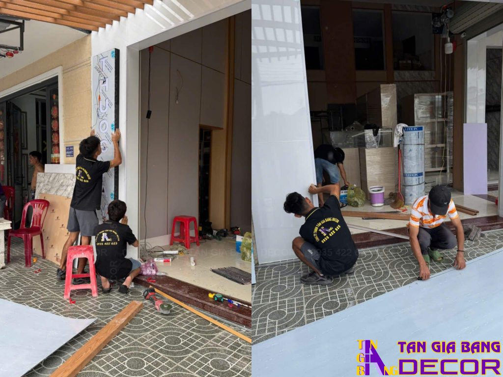 qua trinh thi cong bang hieu nha thuoc tuan phuong