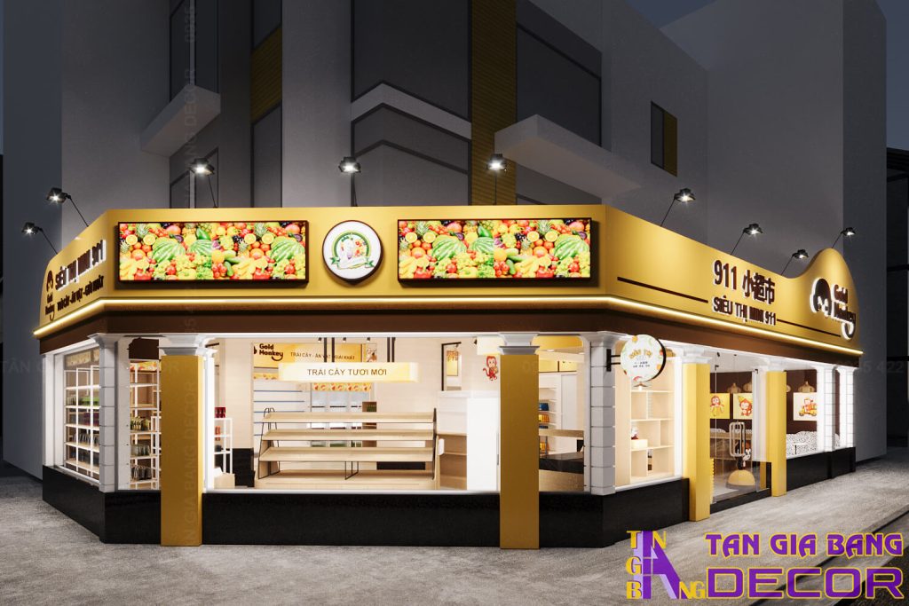 Siêu thị mini kết hợp cafe 911 tại Thủ Đức