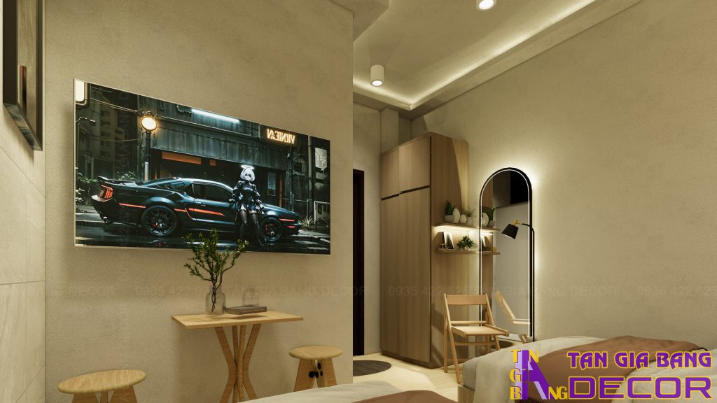 Ánh sáng phòng đôi khách sạn Diễm Trang