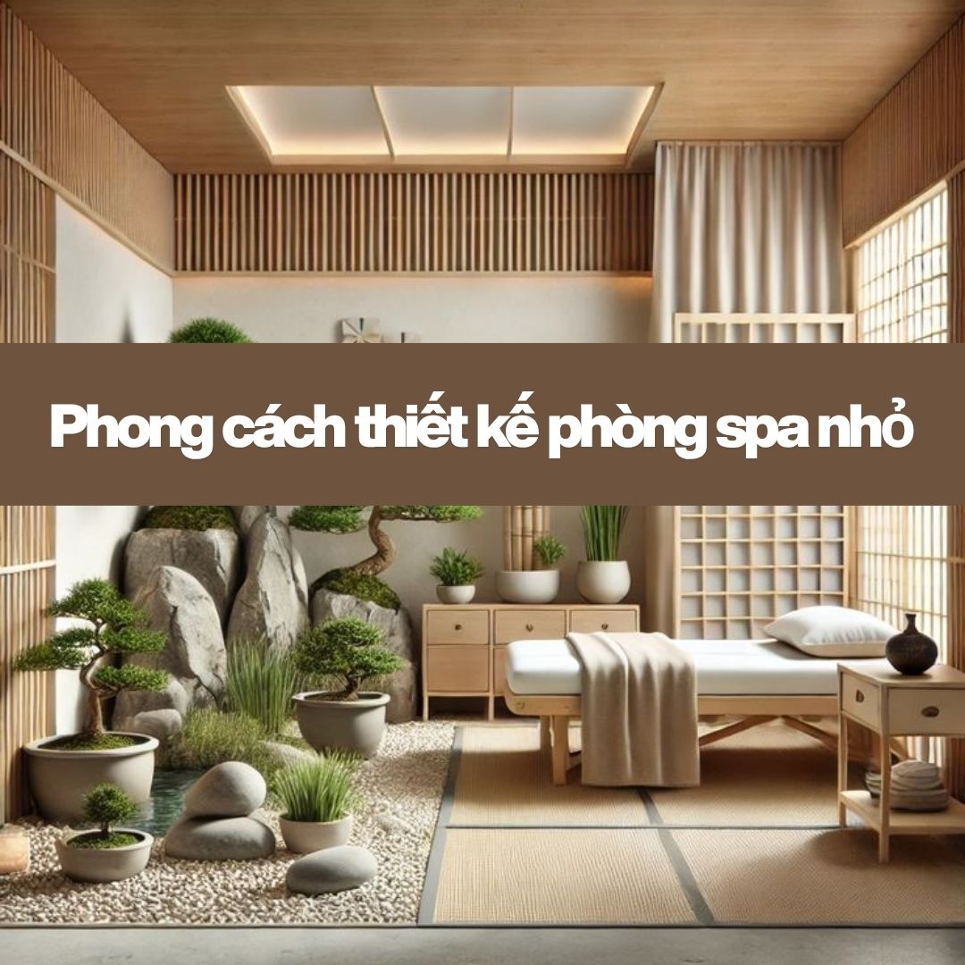 Lựa chọn phong cách thiết kế phòng spa nhỏ phù hợp