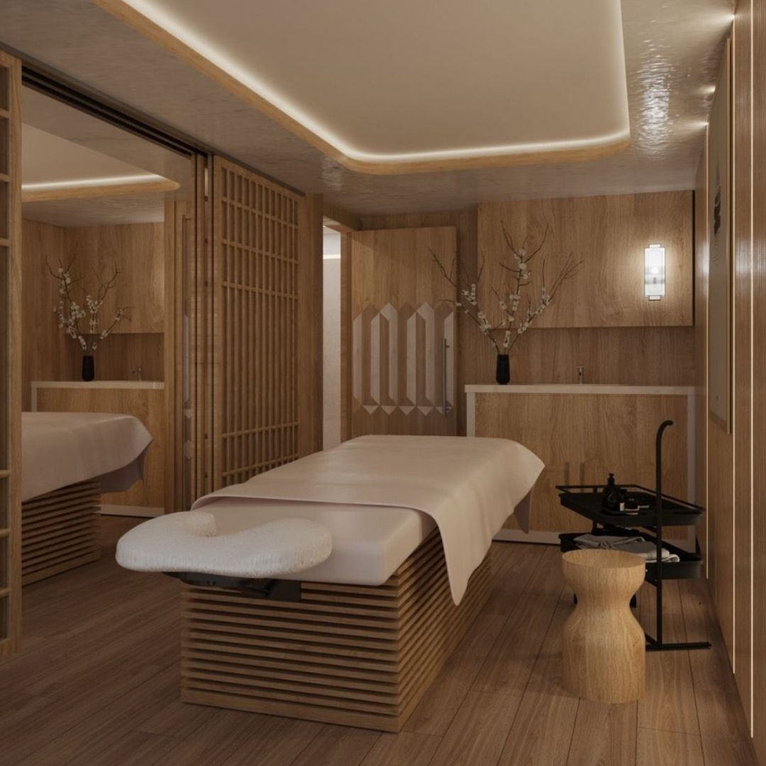 Mẫu thiết kế phòng spa nhỏ đẹp phong cách Hàn Quốc