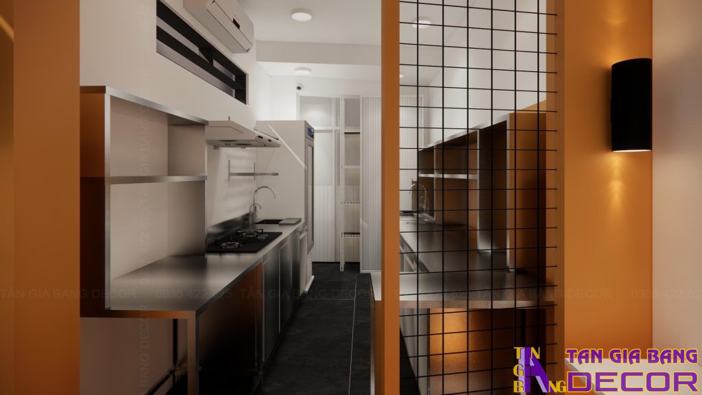 Thiết kế tiệm bánh mì Tam Mộc ở Sư Vạn Hạnh 5 Thiết kế nội thất tiệm bánh mì Tam Mộc
