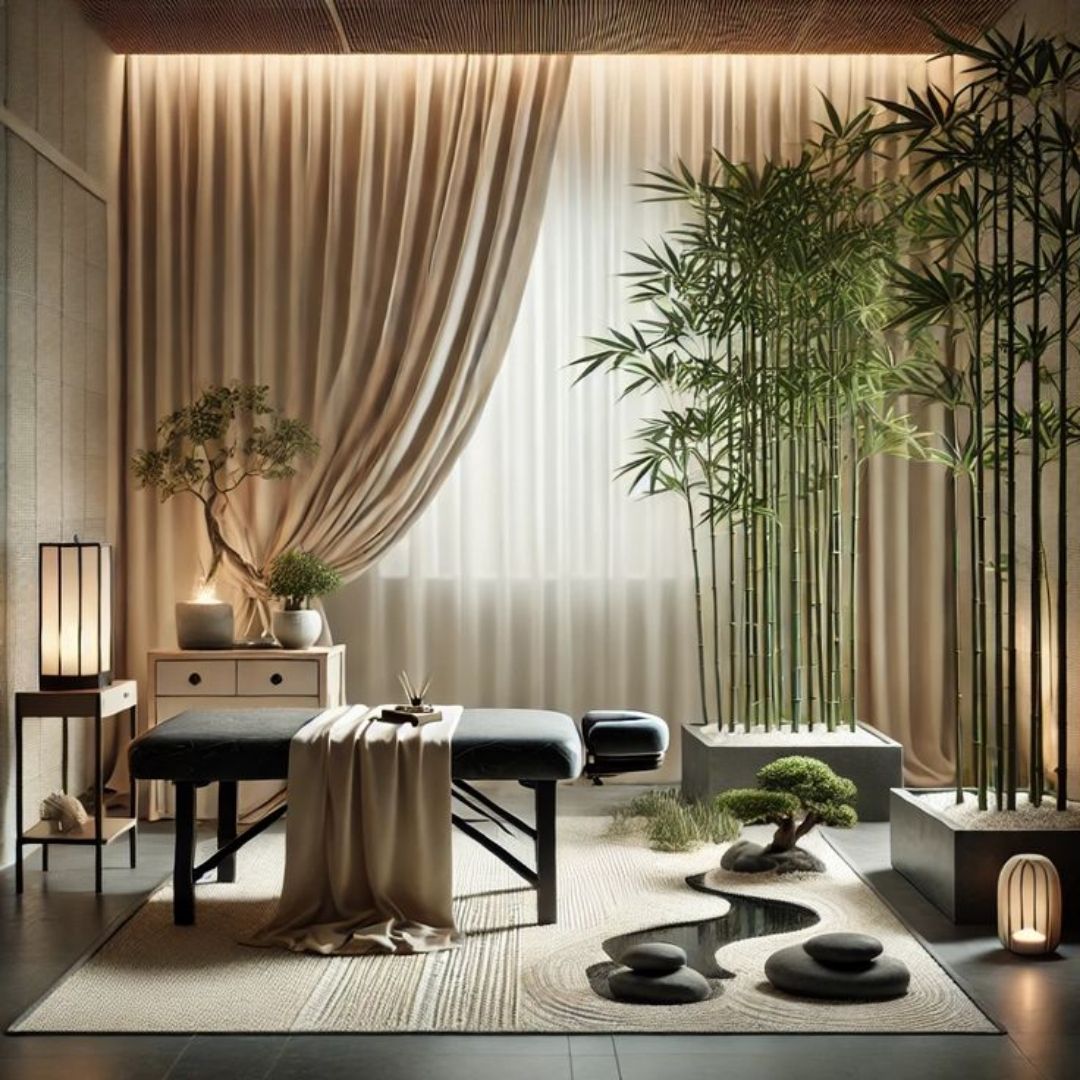 Trang trí phòng spa với cây cảnh