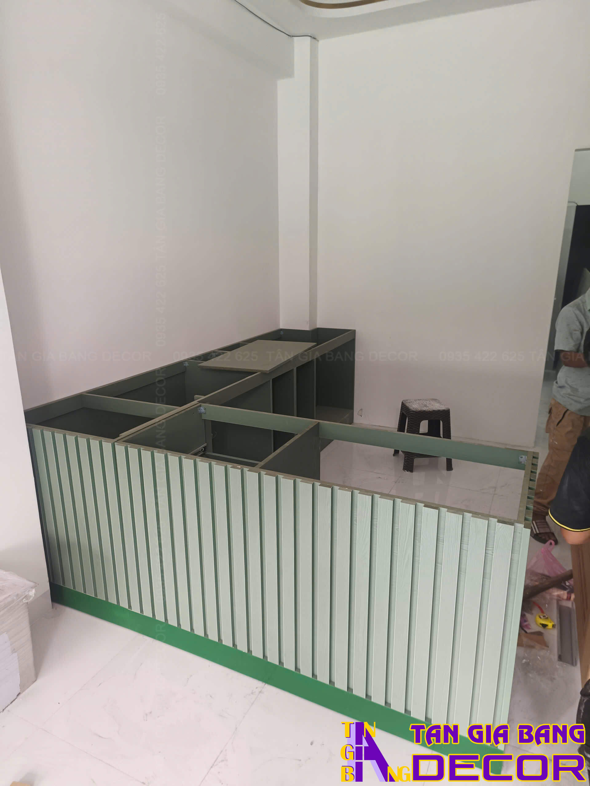 Thi công hoàn thiện tiệm trà Soli chi nhánh Hóc Môn 3 hoan thien quay order tiem tra soli chi nhanh hoc mon