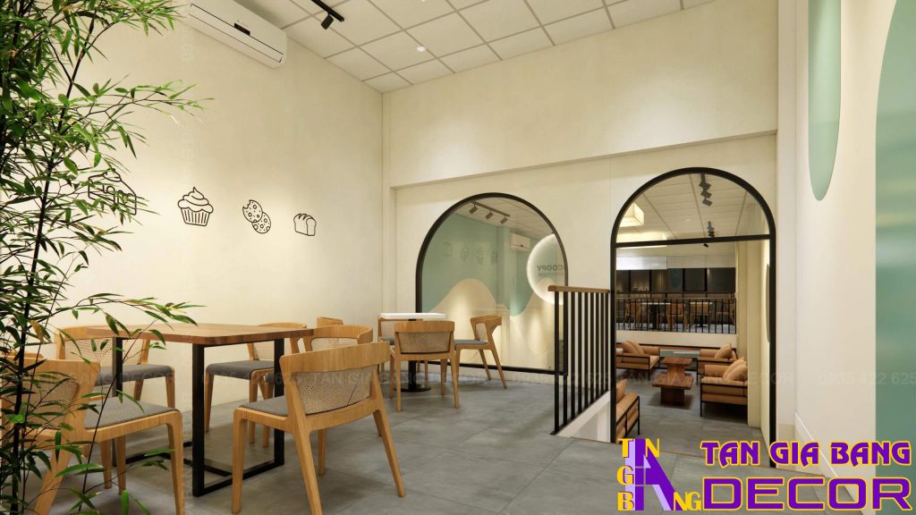 Thiết kế quán cà phê và tiệm bánh SCOOPY BAKEHOUSE 14 Không gian tầng lầu quán cà phê và tiệm bánh Scoopy Bakehouse
