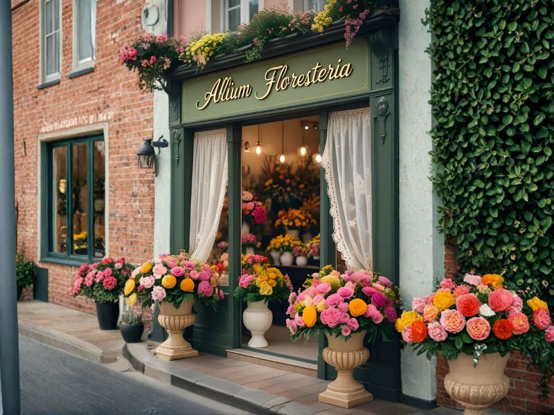 20+ Mẫu thiết kế shop hoa tươi nhỏ đẹp thu hút khách hàng 7 Khu vực mặt tiền shop hoa tươi nhỏ đẹp