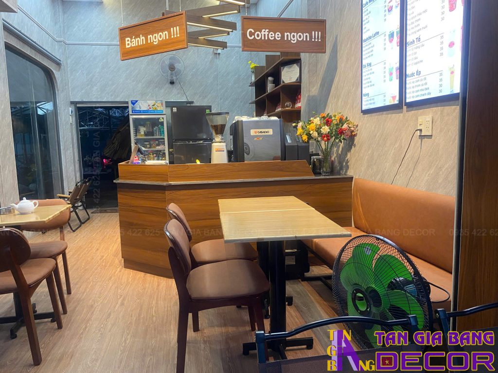 Thi công quán cà phê Ngọc Thanh tại Bình Dương 4 thi cong bang menu quan ca phe ngoc thanh