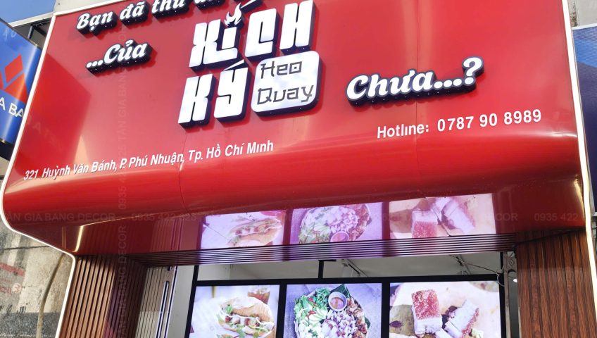 Thi công quán Xích Ký chi nhánh Phú Nhuận