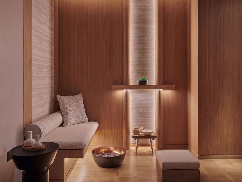 Thiết kế spa gội đầu dưỡng sinh mini phong cách Nhật Bản