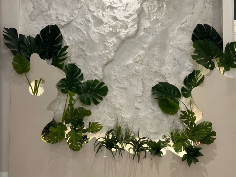Trang trí spa với cây cảnh