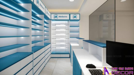 Hệ tủ nhà thuốc đạt chuẩn GPP Mednova