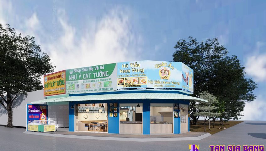 Thiết kế quán ăn Như Ý Cát Tường