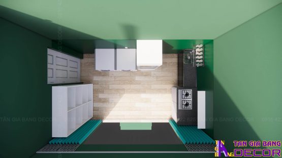 Bố trí không gian quán cafe 10m2 HONNE ở Tân Bình