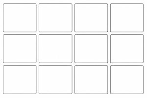 15+ Mẫu tranh treo tường decor Quán Cafe đẹp 15 Bố cục lưới đều (Grid)