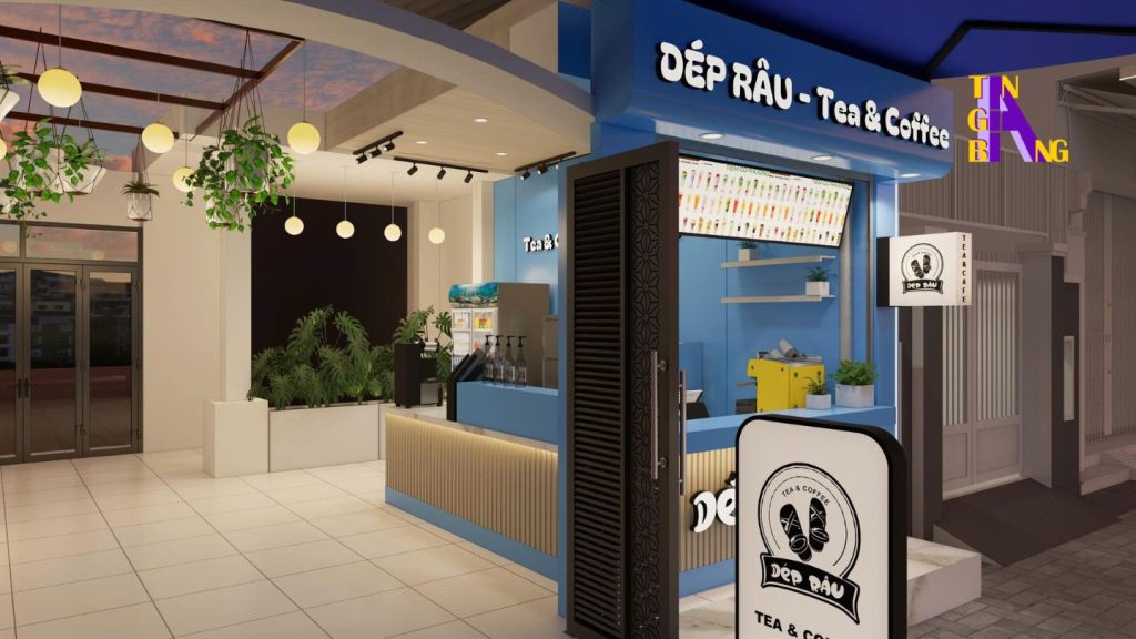 decor quan cafe dep rau