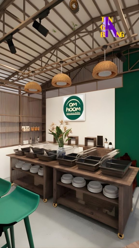 decor quan cafe omhoom