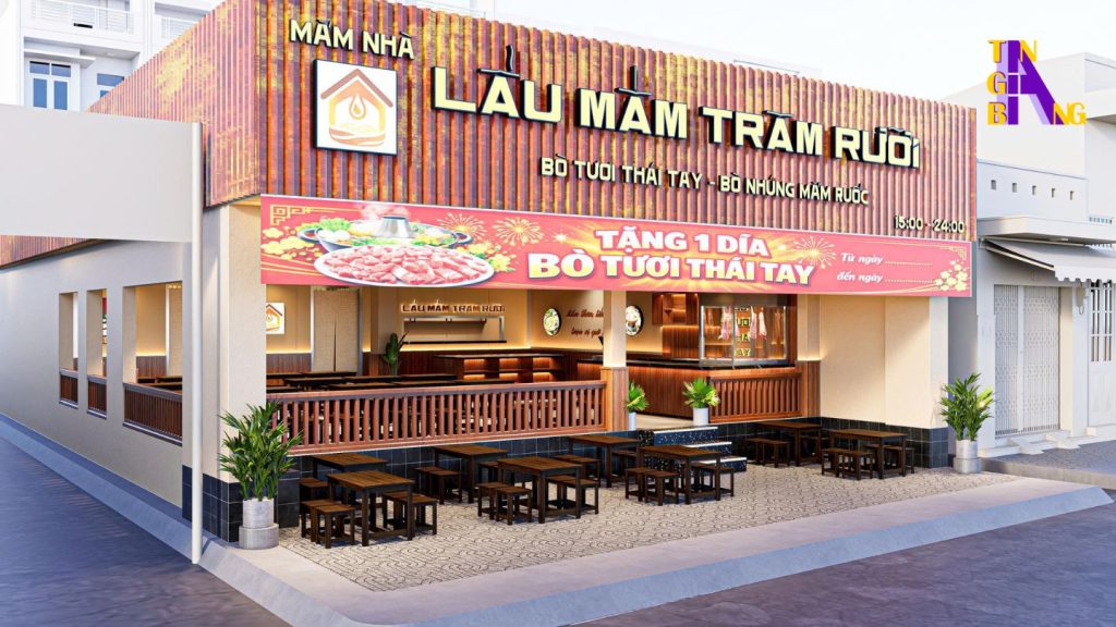 decor quan lau mam tram ruoi