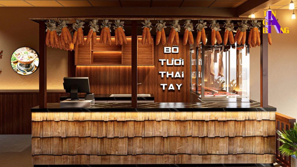 thiet ke noi that quan lau mam tram ruoi