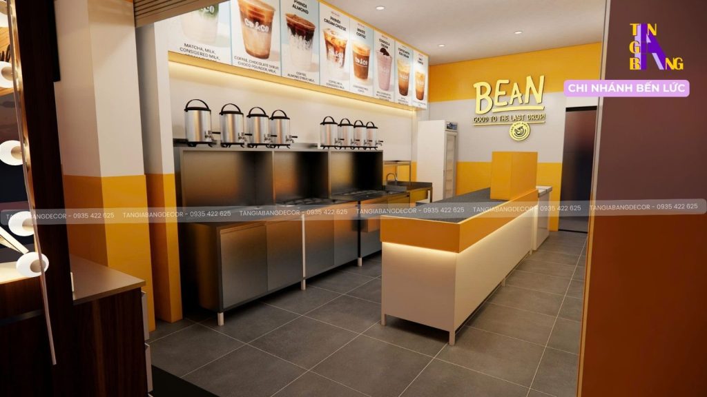 thiet ke quan tra sua bean tai ben luc 2