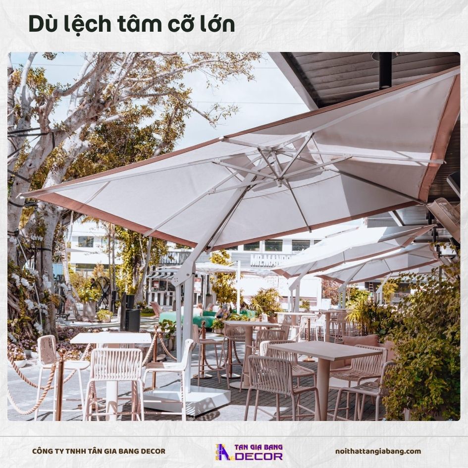 Dù lệch tâm cỡ lớn