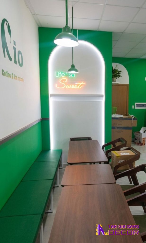 Thi công quán cafe RIO tại Bình Chánh 6 decor quan cafe rio