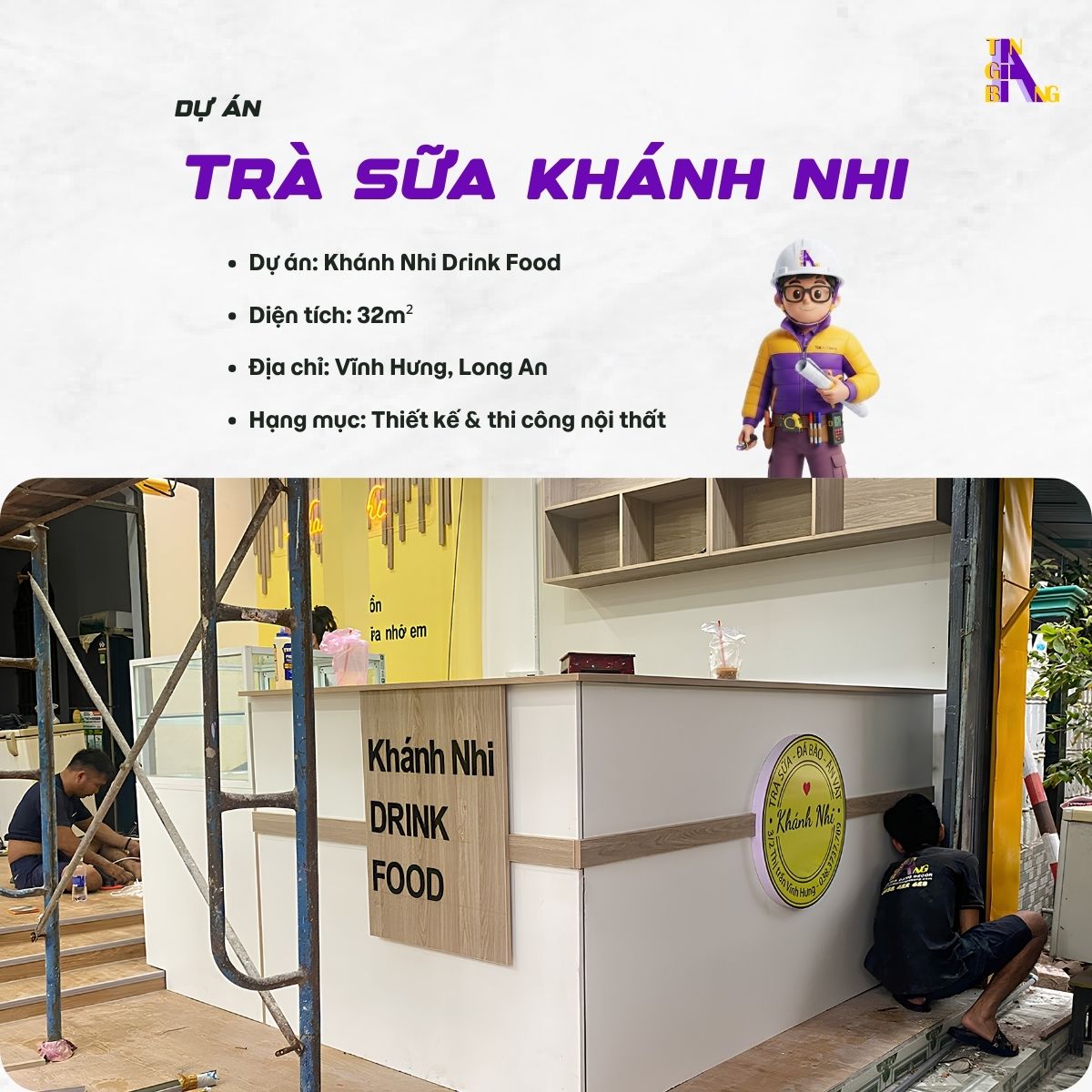 thi cong quan tra sua khanh nhi