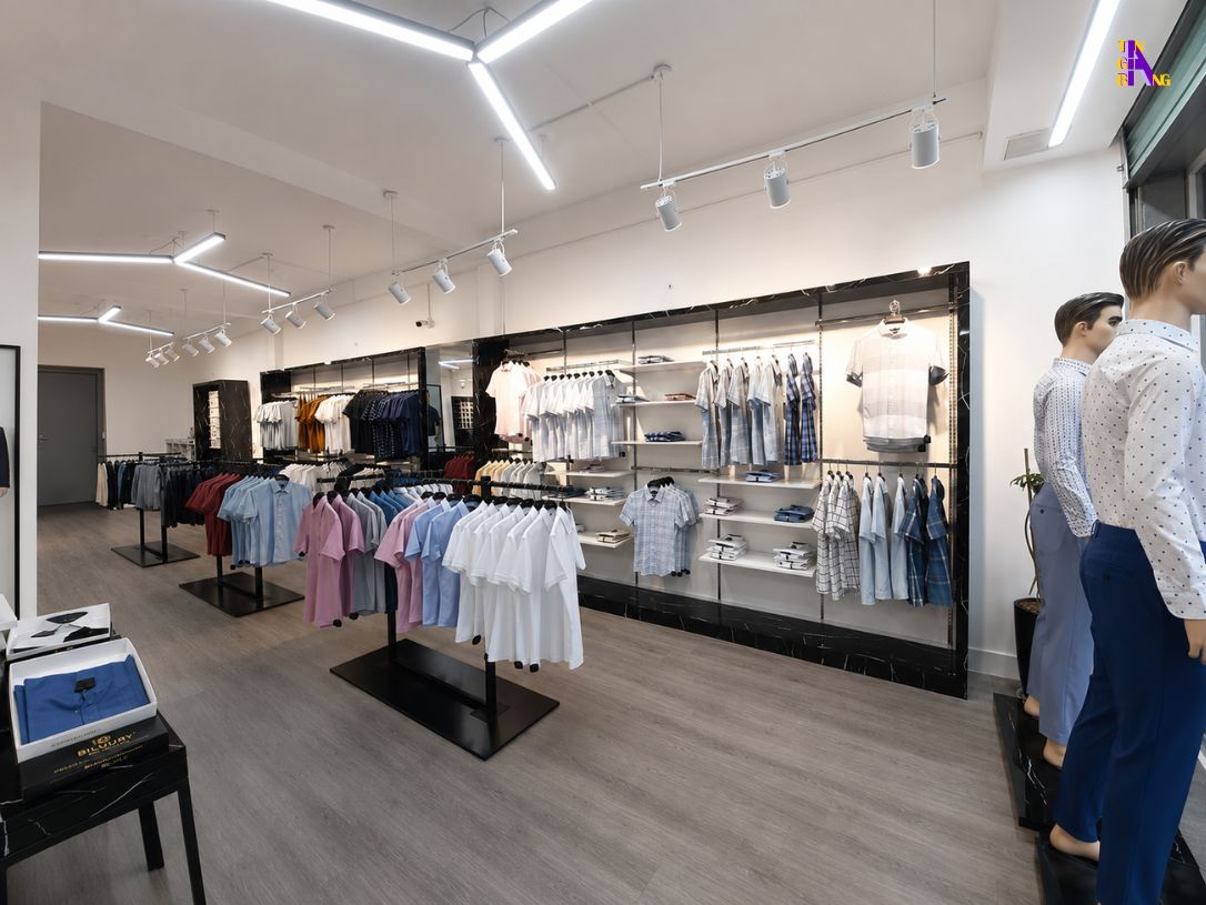 Thi công hoàn thiện shop thời trang nam Biluxury tại Cần Thơ 6 thi cong shop