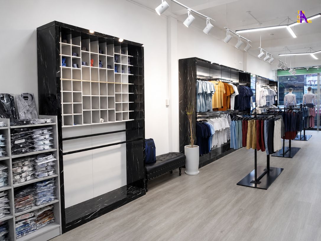 Thi công hoàn thiện shop thời trang nam Biluxury tại Cần Thơ 3 thi cong shop thoi trang biluxury 3