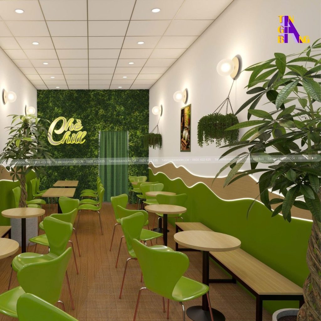 thiet ke noi that quan che chill tai binh thanh