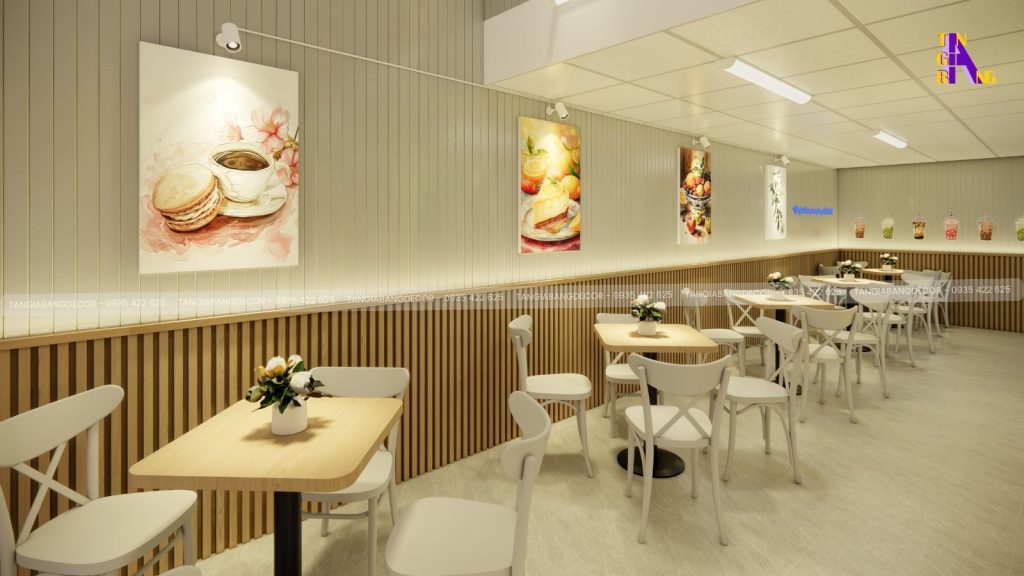 Decor nội thất tiệm bánh Cuppy Cake tại Tây Ninh 11 thiet ke noi that tiem banh cuppy cake