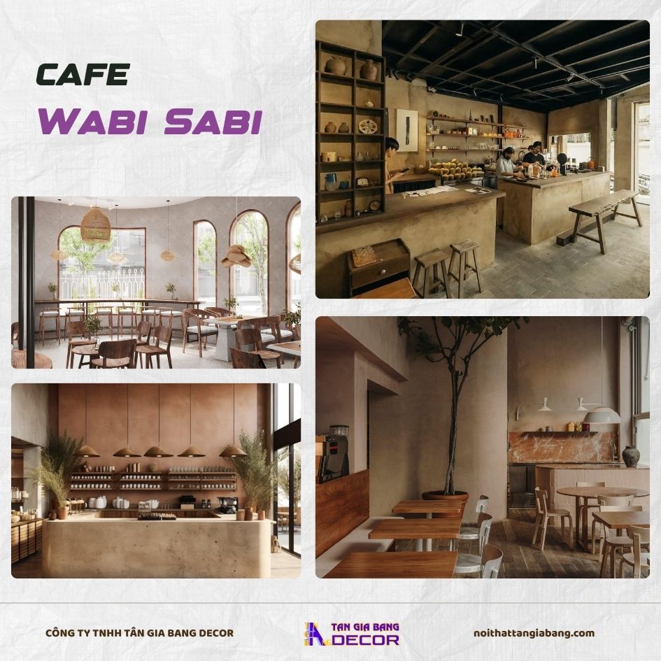 10 Phong cách thiết kế Quán cafe thu hút giới trẻ mới nhất 9 Quán cafe phong cách Wabi Sabi
