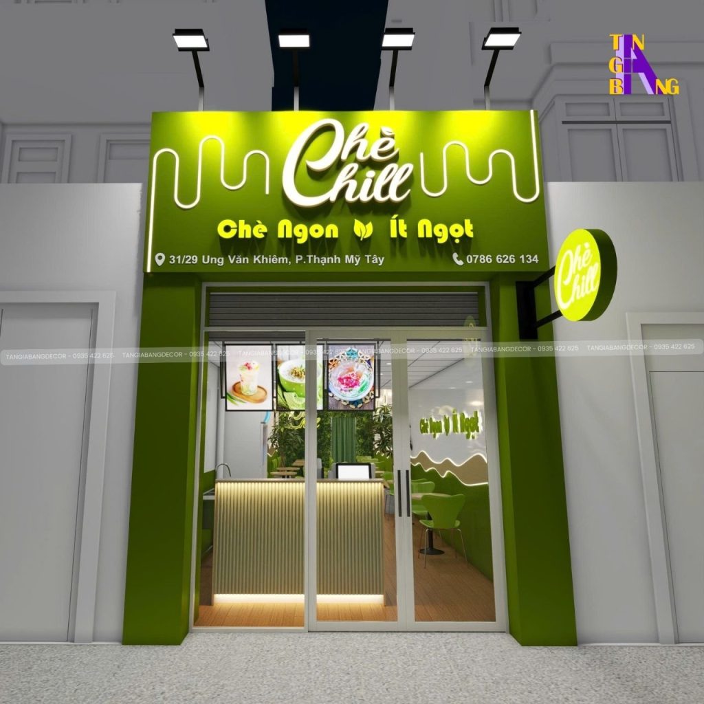 thiet ke quan che chill tai binh thanh