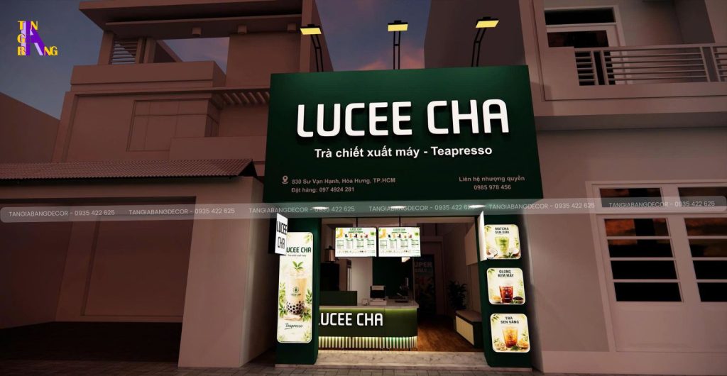 thiet ke quan tra sua lucee cha
